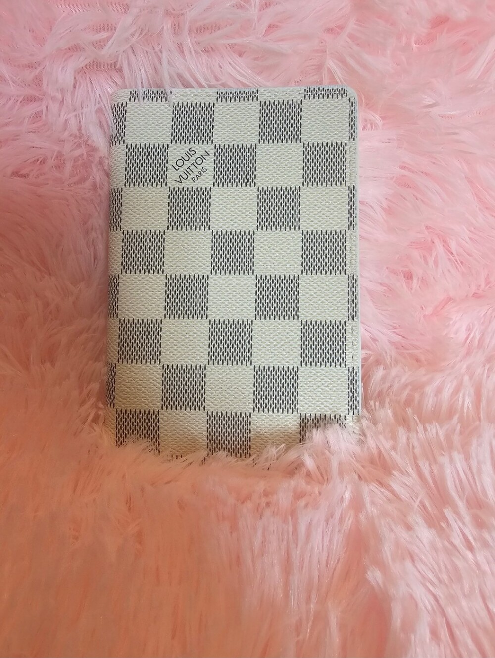 Passport Cover And Cardholder in Light Beige And Gray